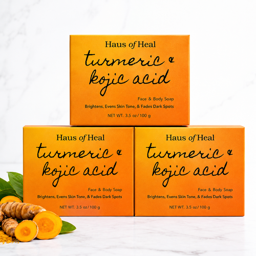 Turmeric & Kojic Acid Face & Body Soap