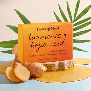 Turmeric & Kojic Acid Face & Body Soap (Pack of 3)