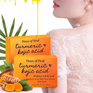 Turmeric & Kojic Acid Face & Body Soap (Pack of 3)