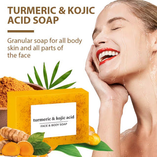 Turmeric & Kojic Acid Face & Body Soap (Pack of 3)