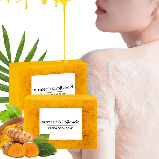 Turmeric & Kojic Acid Face & Body Soap (Pack of 3)