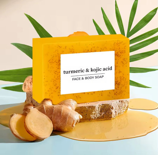 Turmeric & Kojic Acid Face & Body Soap (Pack of 3)