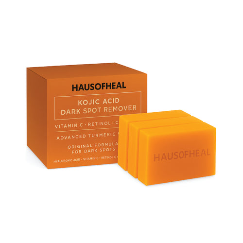 Turmeric & Kojic Acid Face & Body Soap (Pack of 3)