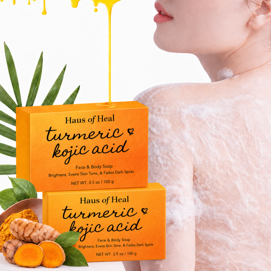 Turmeric & Kojic Acid Face & Body Soap